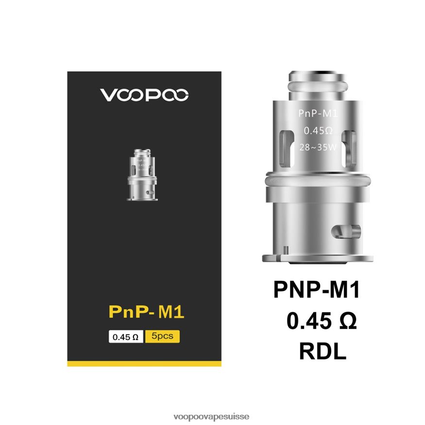 VOOPOO Vape Prix - VOOPOO PNP bobines (5 pièces) pnp-c1 2R828J584