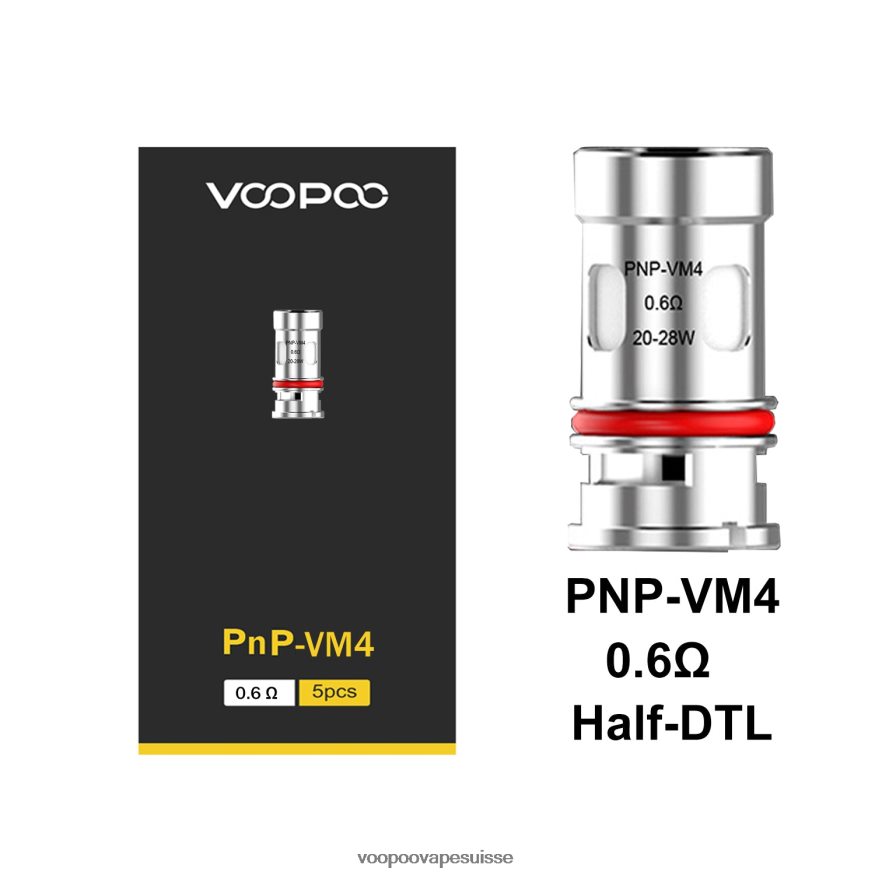 VOOPOO Vape Prix - VOOPOO PNP bobines (5 pièces) pnp-c1 2R828J584