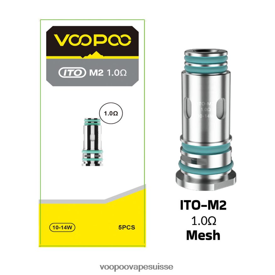 VOOPOO Vape Coil Suisse - VOOPOO ITO bobines (5 pièces) ito-m0 2R828J586