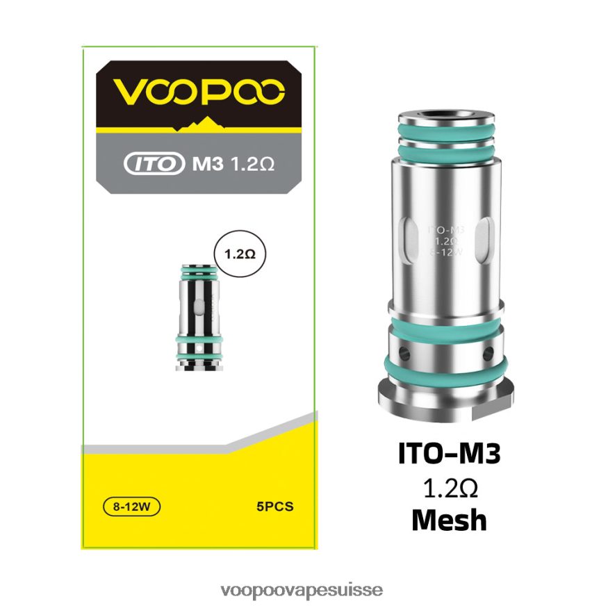 VOOPOO Vape Prix - VOOPOO ITO bobines (5 pièces) ito-m3 2R828J614