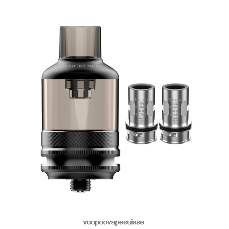 VOOPOO Vape Suisse - VOOPOO TPP réservoir à dosettes noir 2R828J542