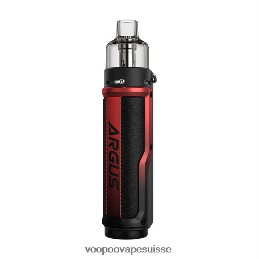VOOPOO Suisse - VOOPOO ARGUS X trousse cuir de litchi rouge 2R828J131