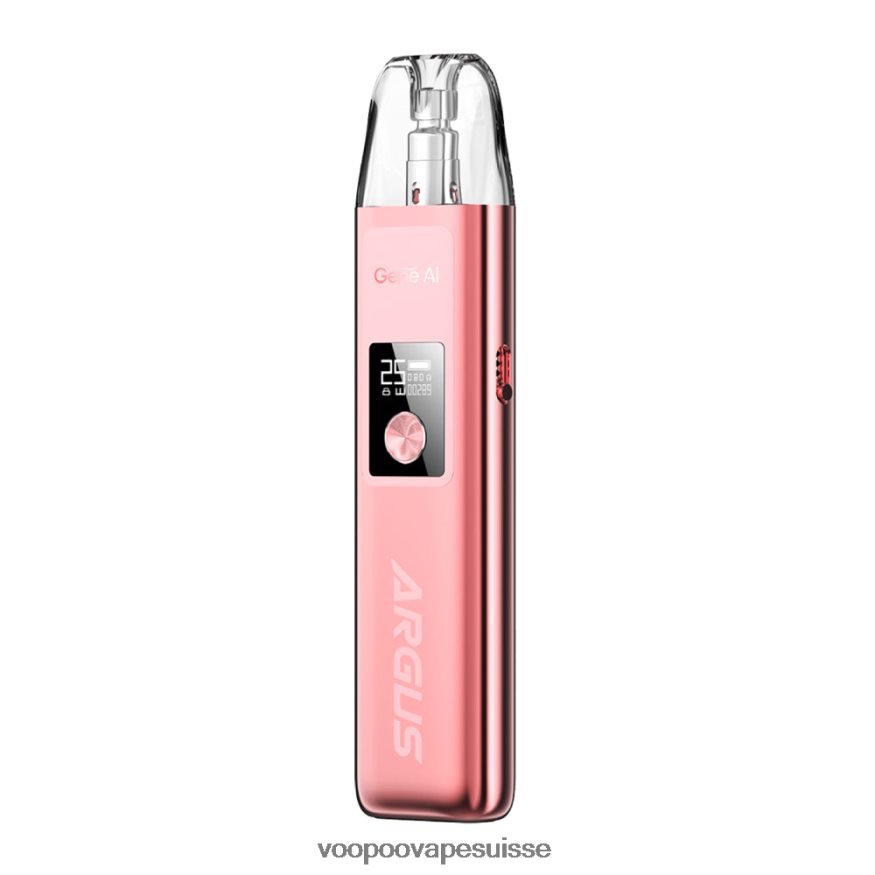 VOOPOO Vape Coil Suisse - VOOPOO ARGUS G kit de dosettes rose brillant 2R828J56