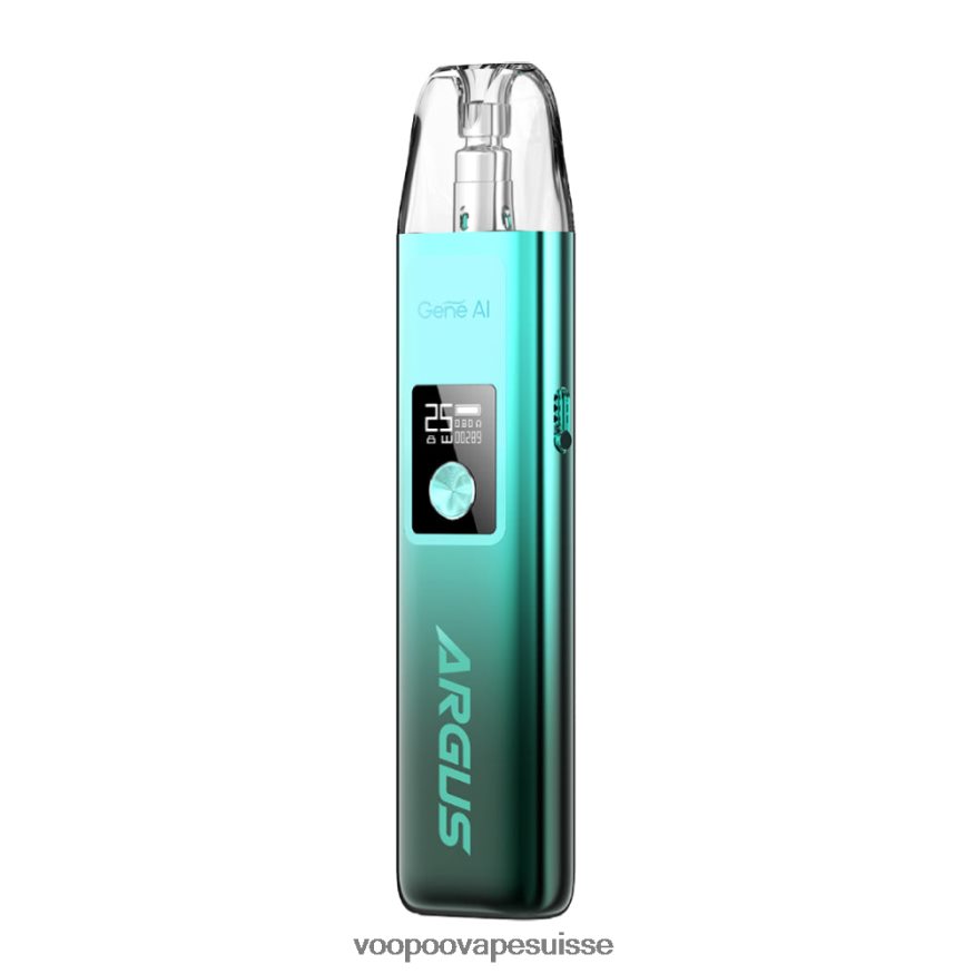 VOOPOO Vape Pen Suisse - VOOPOO ARGUS G kit de dosettes vert de course 2R828J59