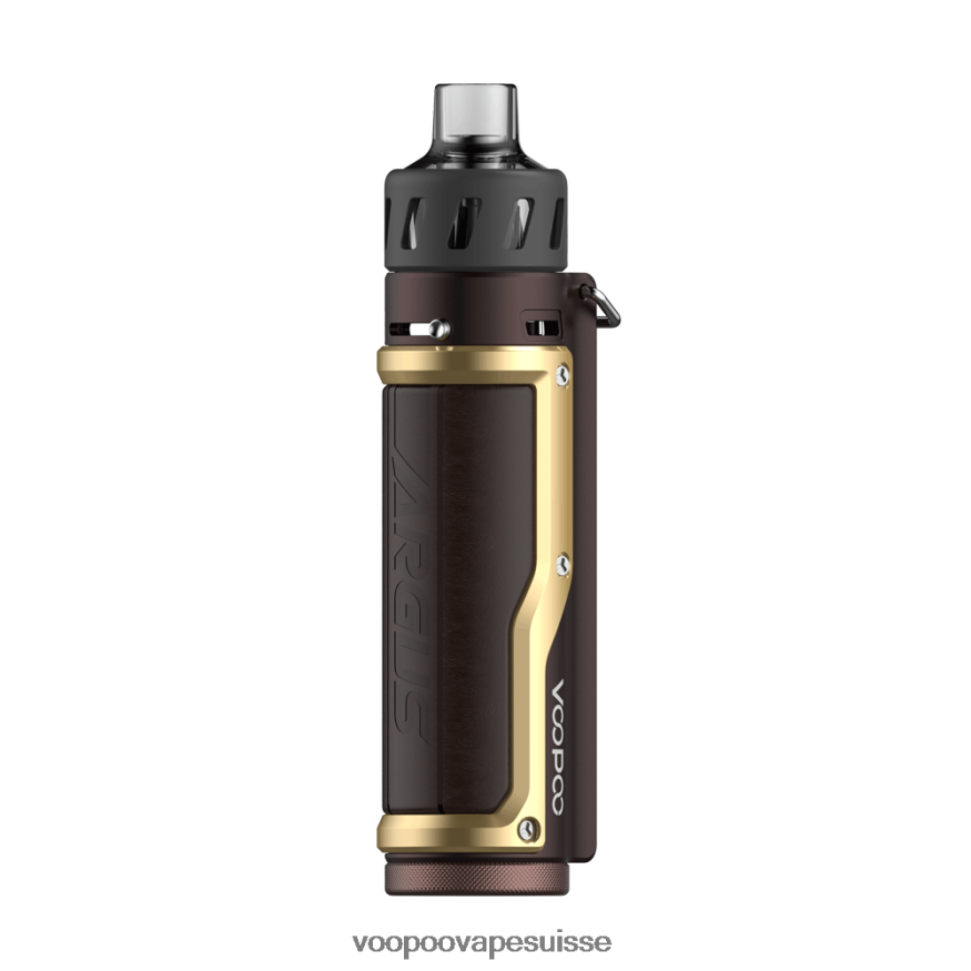 VOOPOO Vape Pen Suisse - VOOPOO ARGUS kit de modules de dosettes café-titane or 2R828J79
