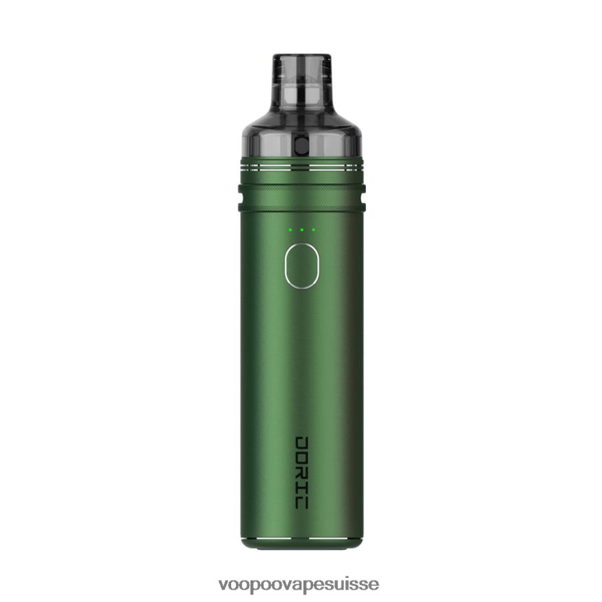 VOOPOO Vape Tank Suisse - VOOPOO DORIC 60 kit de stylo à dosette olive verte 2R828J458