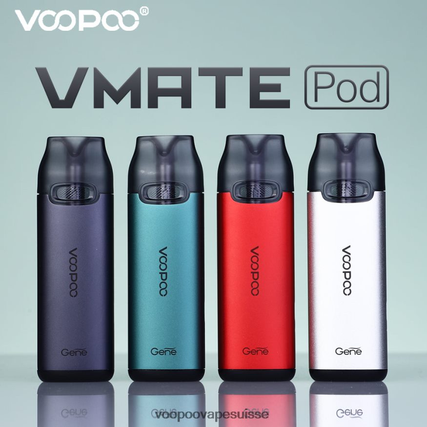 VOOPOO Vape Pen Suisse - VOOPOO VMATE kit de dosettes vert 2R828J419