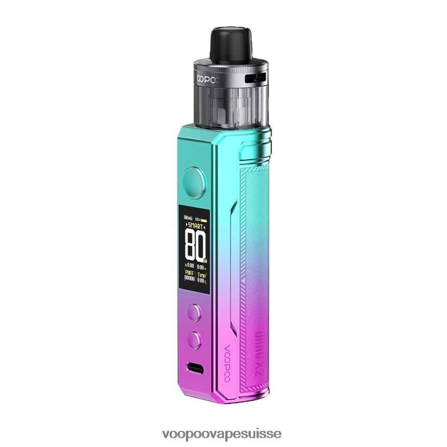 VOOPOO Prix Suisse - VOOPOO DRAG X2 mod de capsule bleu ciel 2R828J230