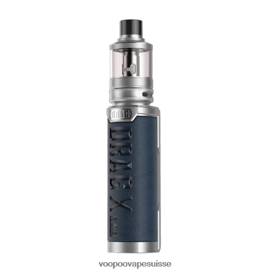 VOOPOO Prix Suisse - VOOPOO DRAG X PLUS Edition Professionnelle argent + bleu 2R828J280