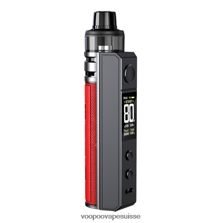 VOOPOO Suisse - VOOPOO DRAG H80S kit de dosettes rouge 2R828J241