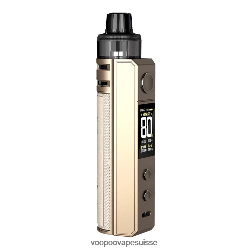 VOOPOO Vape Berne - VOOPOO DRAG H80S kit de dosettes doré 2R828J243