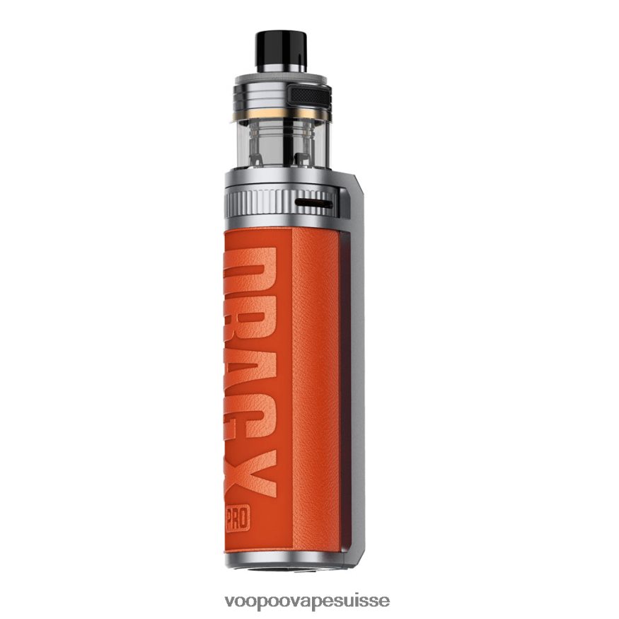 VOOPOO Vape Berne - VOOPOO DRAG X PRO trousse orange de Californie 2R828J213
