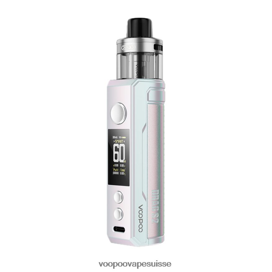 VOOPOO Vape Coil Suisse - VOOPOO DRAG S2 kit de modules de dosettes argent coloré 2R828J256
