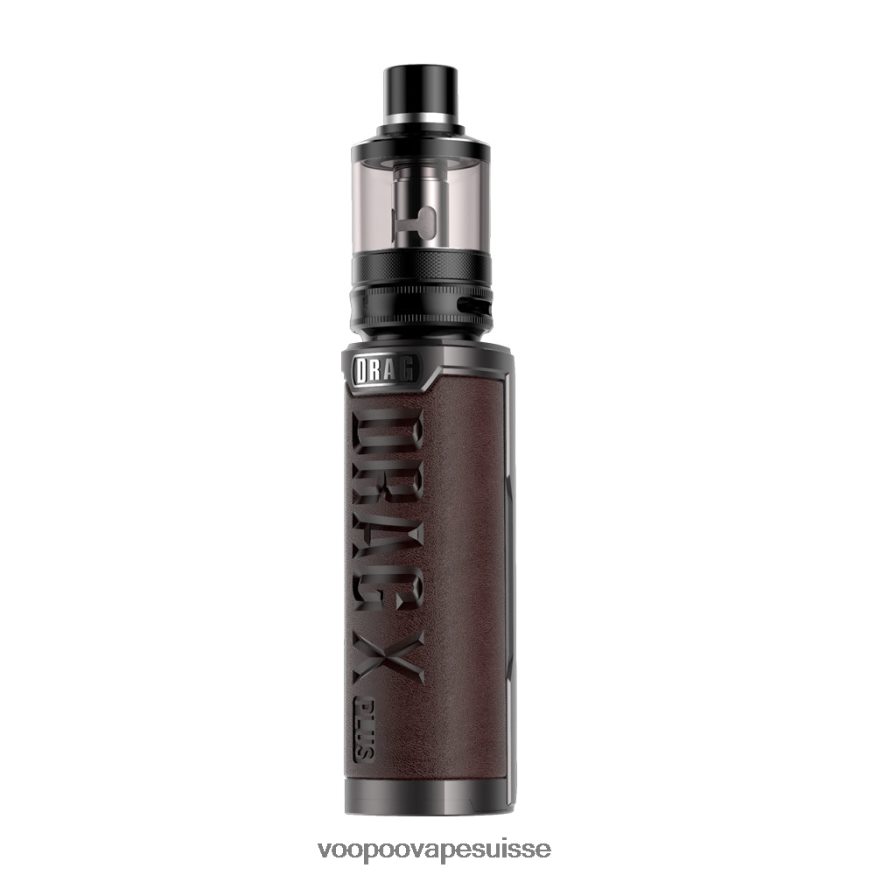 VOOPOO Vape Pen Suisse - VOOPOO DRAG X PLUS Edition Professionnelle noir + café 2R828J159