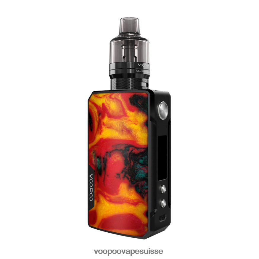 VOOPOO Vape Pods Suisse - VOOPOO DRAG 2 Actualiser l'édition nuage de feu noir 2R828J327