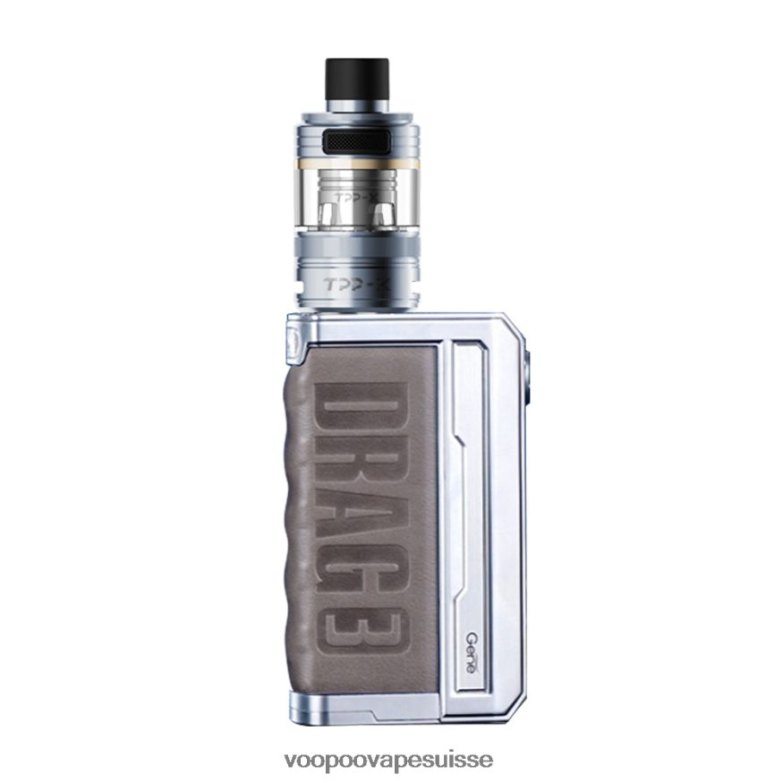 VOOPOO Vape Pods Suisse - VOOPOO DRAG 3 TPP X kit de mod de boîte noir 2R828J157