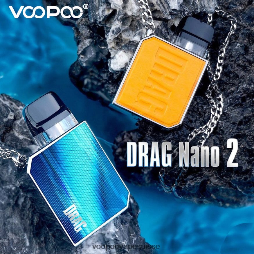 VOOPOO Vape Suisse - VOOPOO DRAG NANO 2 kit de dosettes thé vert 2R828J152