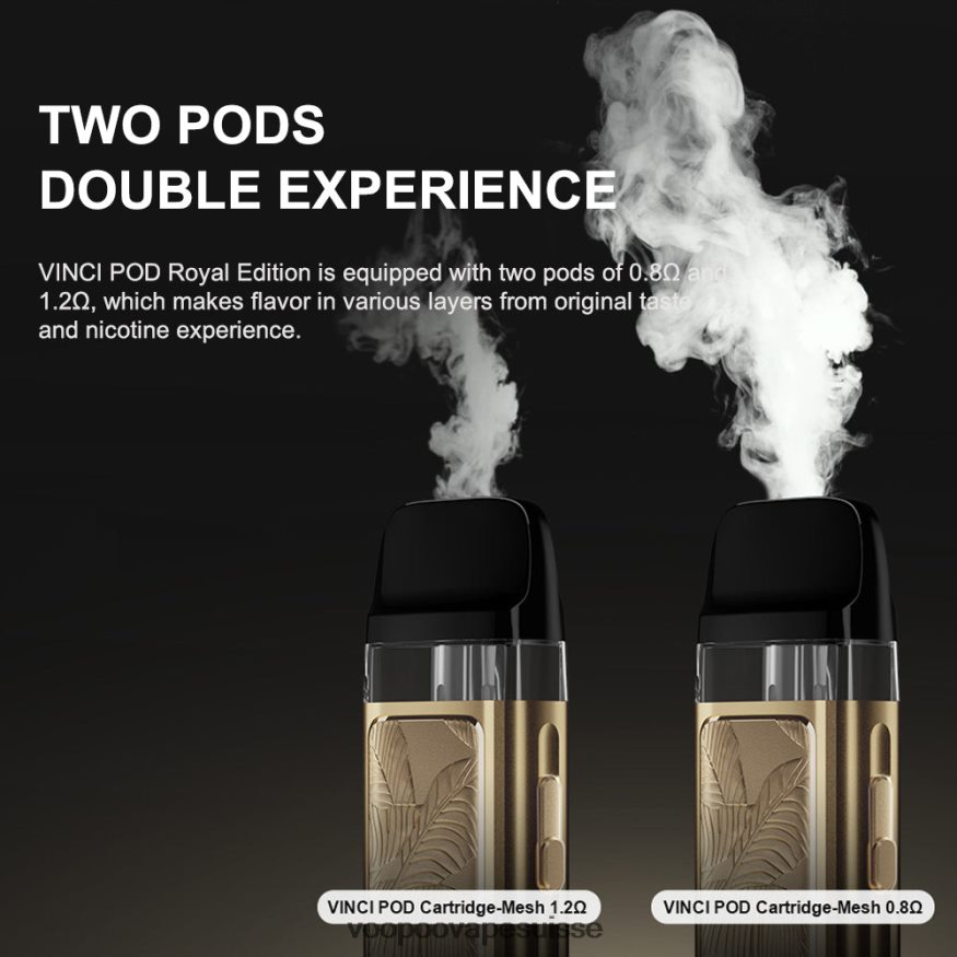 VOOPOO Vape Berne - VOOPOO VINCI POD édition royale feuille d\'or 2R828J343