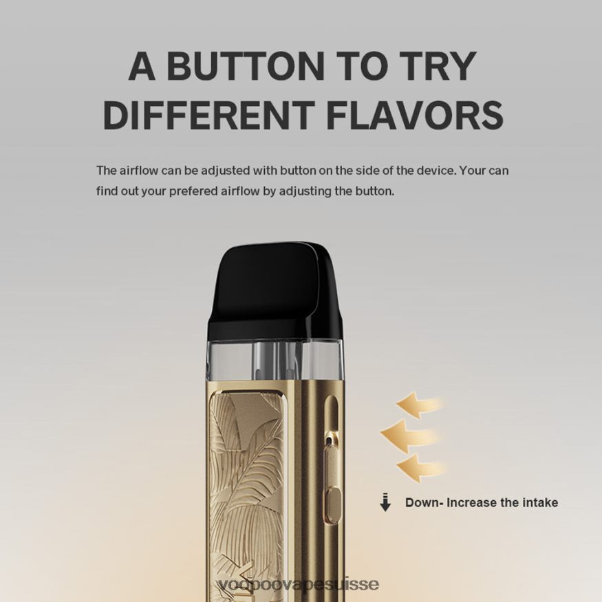 VOOPOO Vape Berne - VOOPOO VINCI POD édition royale feuille d\'or 2R828J343