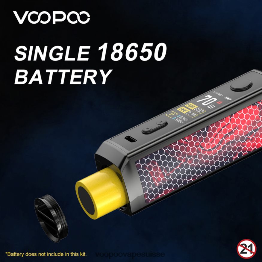 VOOPOO Vape Coil Suisse - VOOPOO VINCI X kit de module de mod fibre de carbone 2R828J346