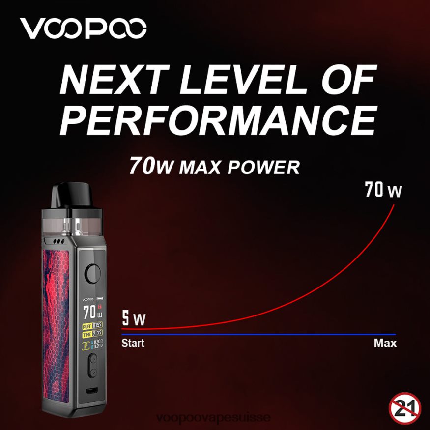 VOOPOO Vape Coil Suisse - VOOPOO VINCI X kit de module de mod fibre de carbone 2R828J346