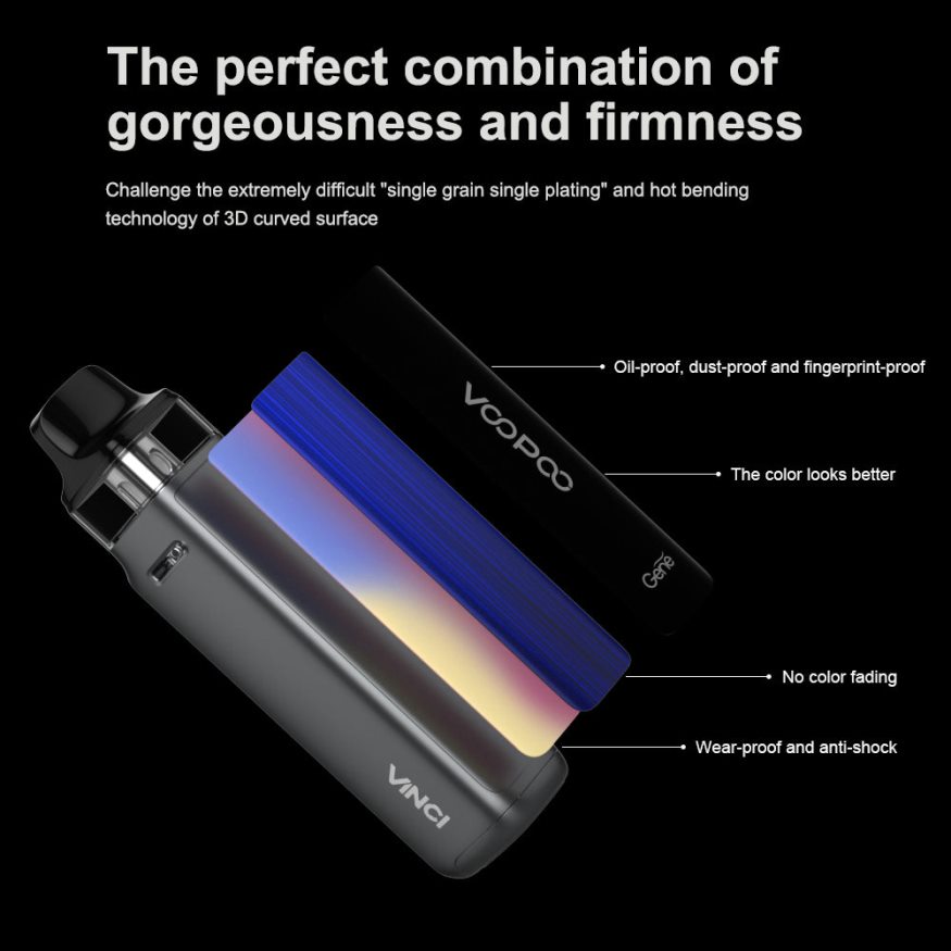 VOOPOO Vape Pods Suisse - VOOPOO VINCI X 2 trousse fibre de carbone 2R828J347